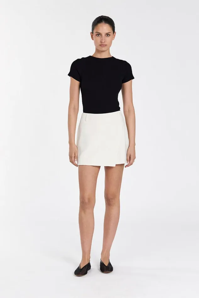 DISSH Mini JULIE CREAM TAILORED SKORT 8211 Women
