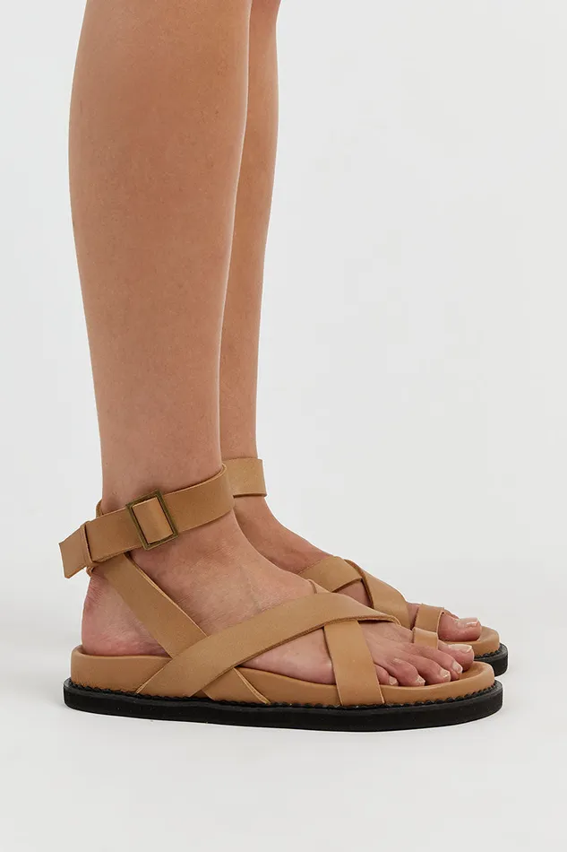 DISSH Shoes THE BALI TAILOR LENI TAN SANDAL 8211 Women