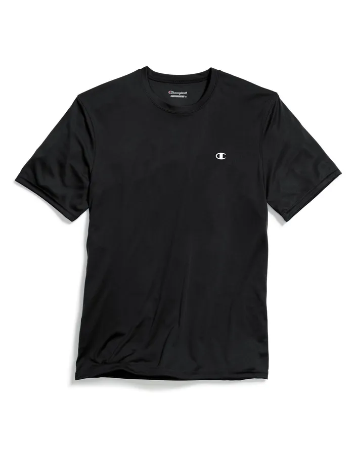 Double Dry Tee Black Men Champion TShirts and Tops
