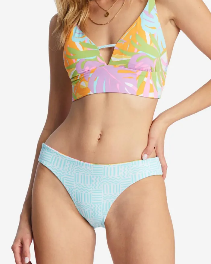 Dreamland Reversible Cami Bikini Top Multi Women Billabong Bikinis