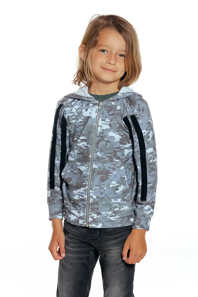 Dresses and Skirts rPET Bliss Knit Blocked Extended Cuff Long Sleeve Zip Up Hoodie Chaser Brand Boys Dresses and Skirts rPET Bliss Knit Blocked Extended Cuff Long Sleeve Zip Up Hoodie Chaser Brand Boys