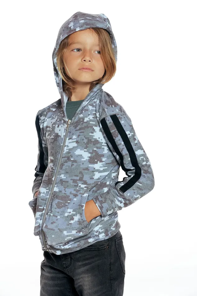 Dresses and Skirts rPET Bliss Knit Blocked Extended Cuff Long Sleeve Zip Up Hoodie Chaser Brand Boys Dresses and Skirts rPET Bliss Knit Blocked Extended Cuff Long Sleeve Zip Up Hoodie Chaser Brand Boys