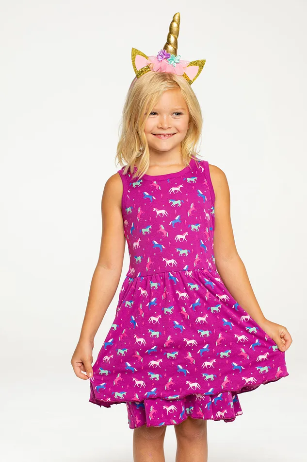 Dresses and Skirts Unicorn Party Chaser Brand Girls