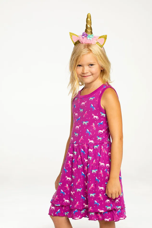 Dresses and Skirts Unicorn Party Chaser Brand Girls