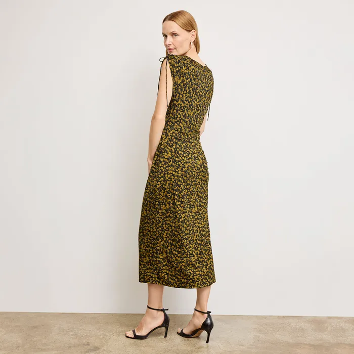 Dresses The Aisling Slinky Dress 8211 Printed Jersey Bloom Print 8211 M M LaFleur Women