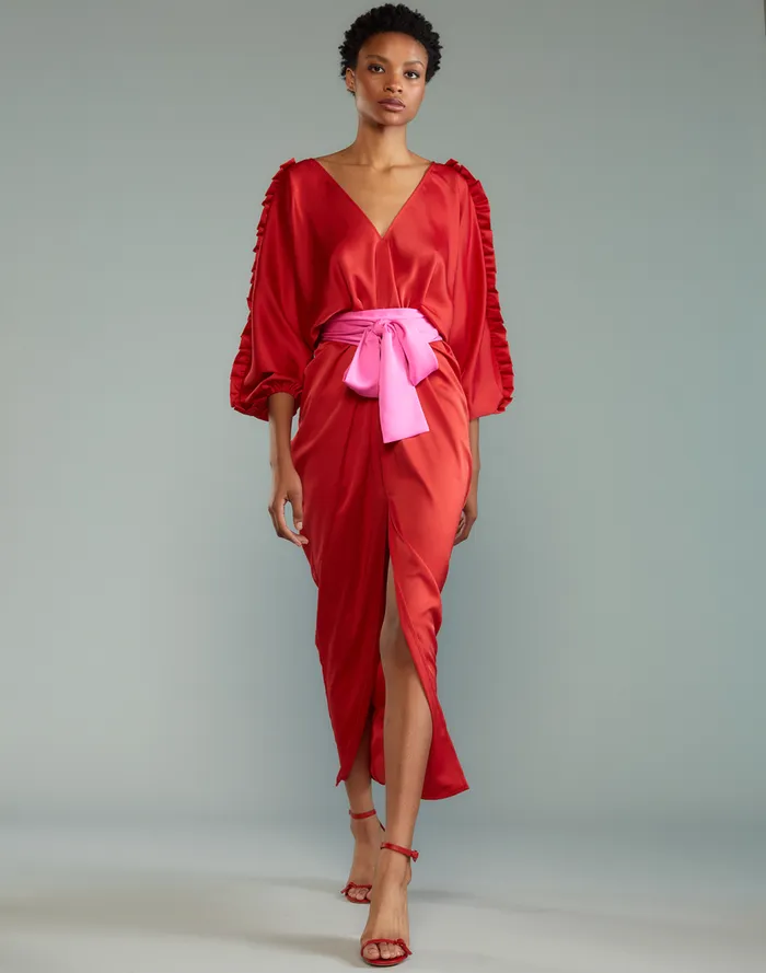 Dresses Women Cynthia Rowley Dolman Sleeve Dance Dress