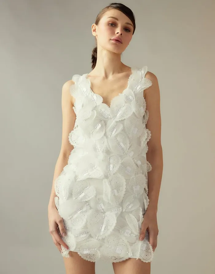 Dresses Women Cynthia Rowley Elle Embellished Heart Dress