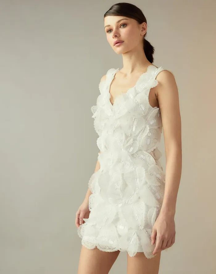 Dresses Women Cynthia Rowley Elle Embellished Heart Dress