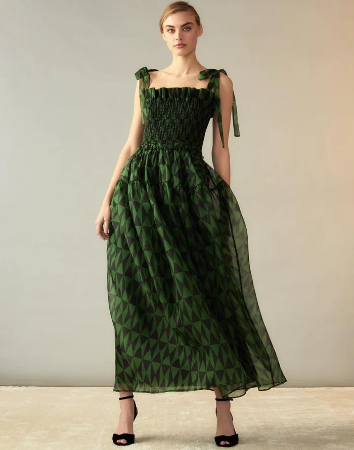 Dresses Women Cynthia Rowley Evergreen Organza Dress