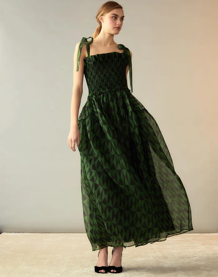 Dresses Women Cynthia Rowley Evergreen Organza Dress