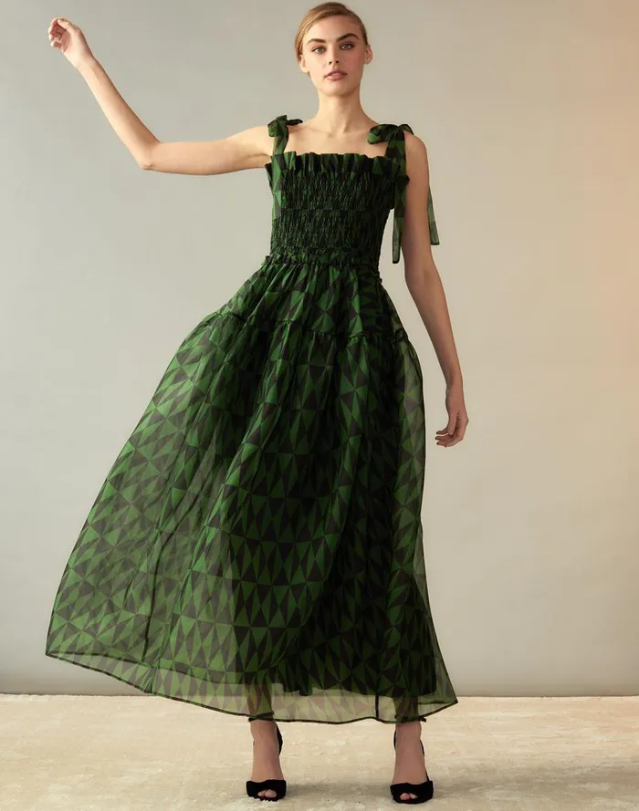 Dresses Women Cynthia Rowley Evergreen Organza Dress