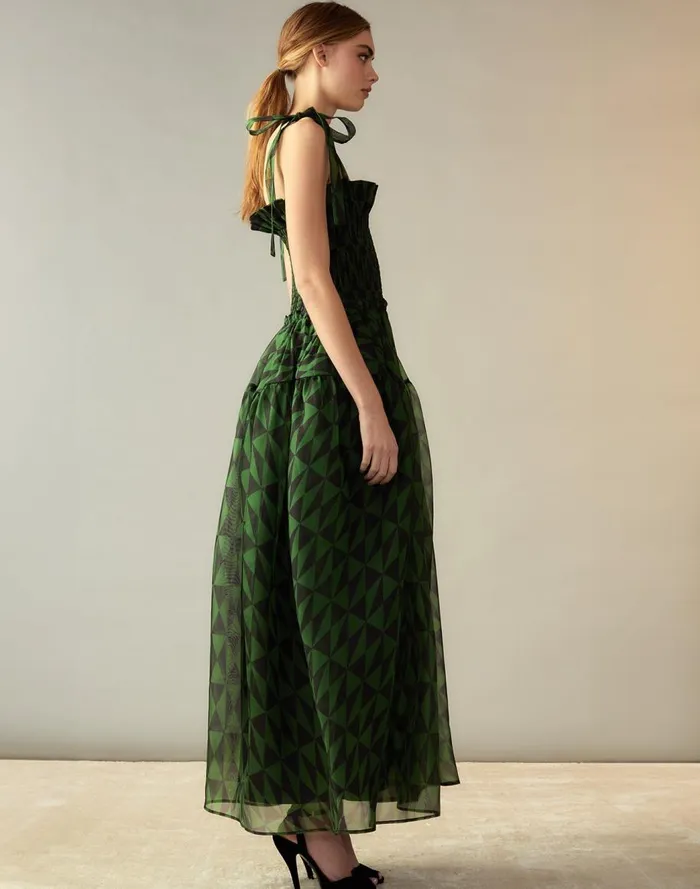 Dresses Women Cynthia Rowley Evergreen Organza Dress