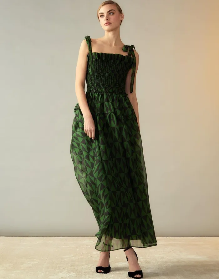 Dresses Women Cynthia Rowley Evergreen Organza Dress