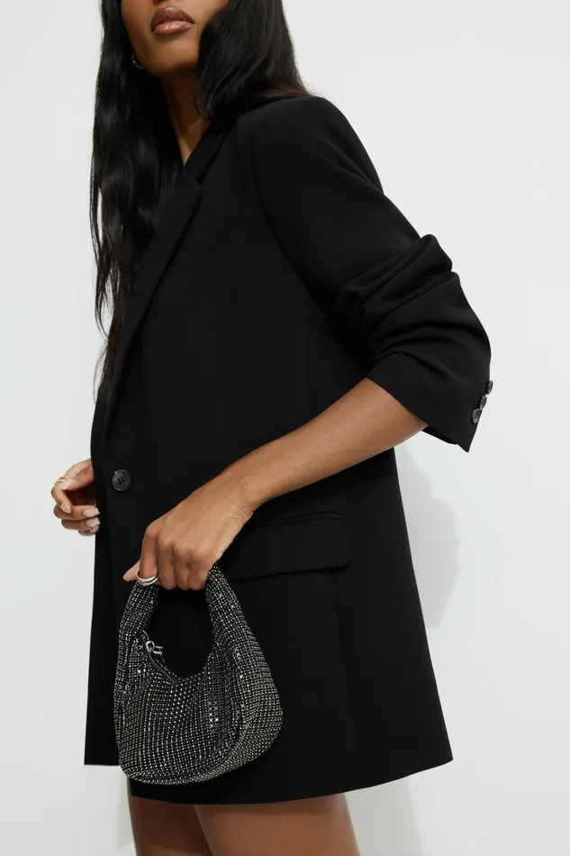 Dynamite Bags Women Allover Gem Bag Black
