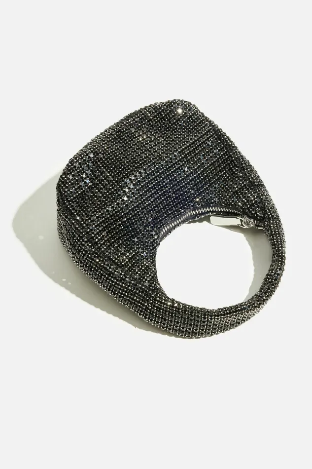Dynamite Bags Women Allover Gem Bag Black