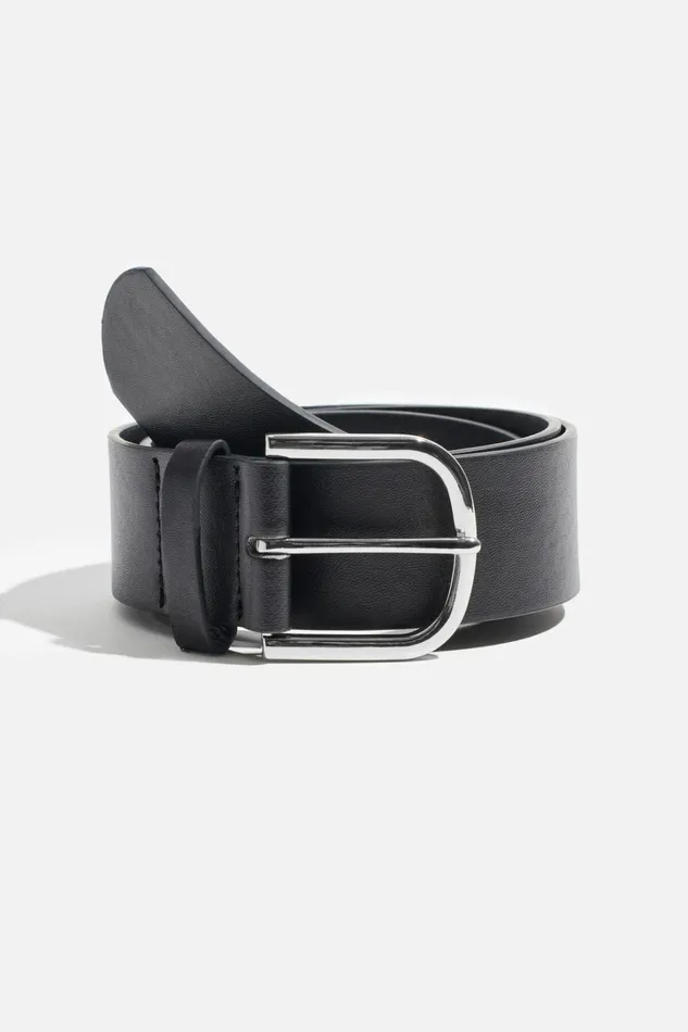 Dynamite Belts Women Boyfriend Belt Black