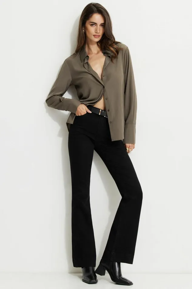Dynamite Jeans and Denim Women Ruby Bootcut Jeans Black