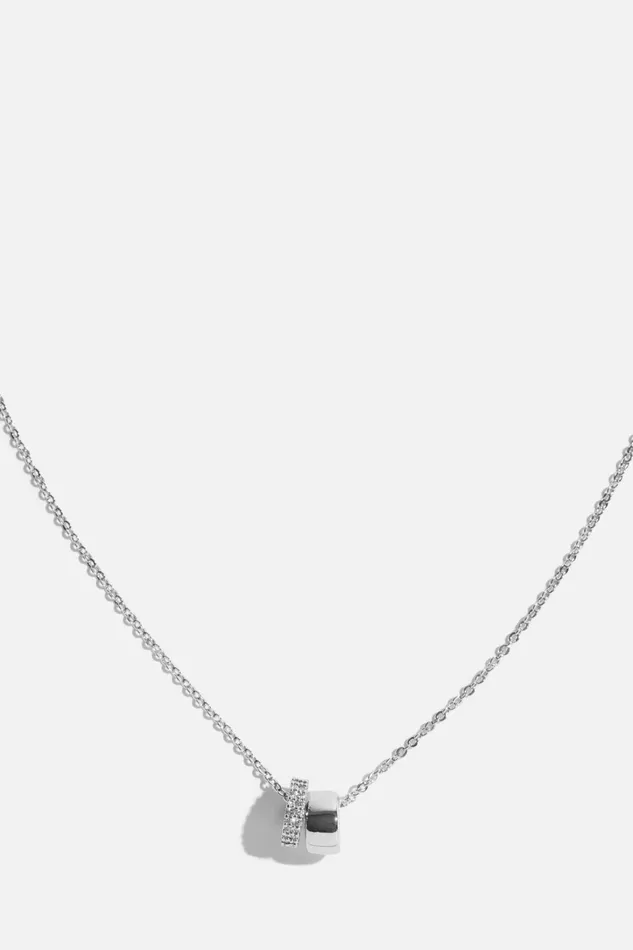 Dynamite Necklaces Women Ring Charm Necklace Gray