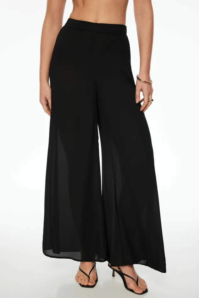 Dynamite Pants Women Wide Leg Palazzo Pants Black