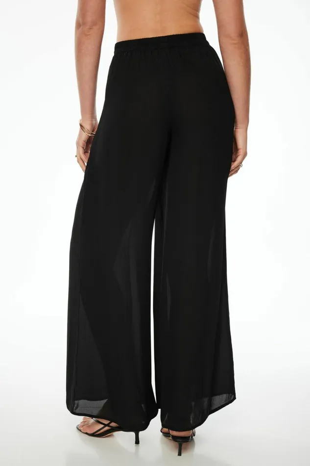 Dynamite Pants Women Wide Leg Palazzo Pants Black