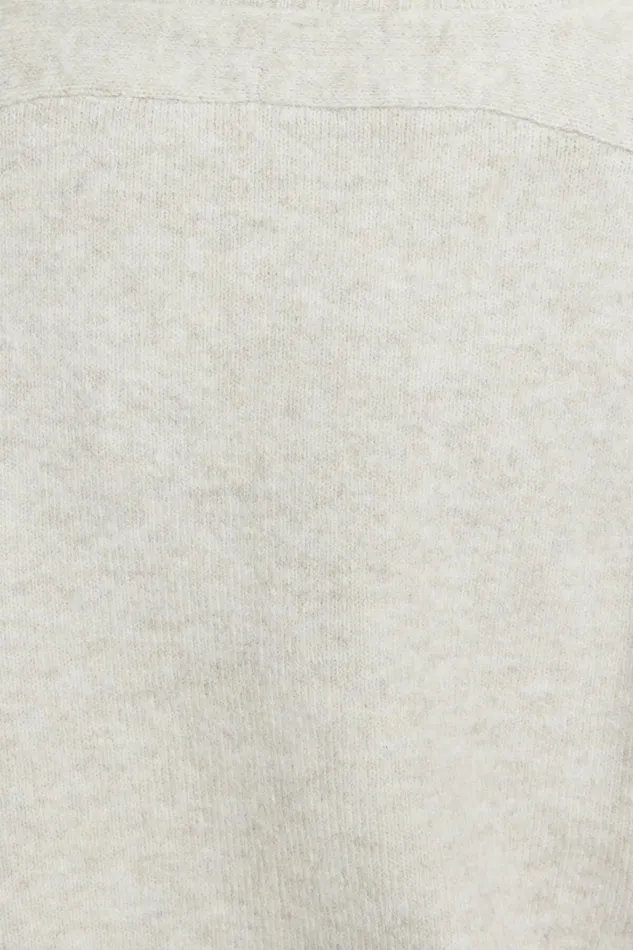 Dynamite Tops Women Heavenlyarn VNeck Sweater Beige