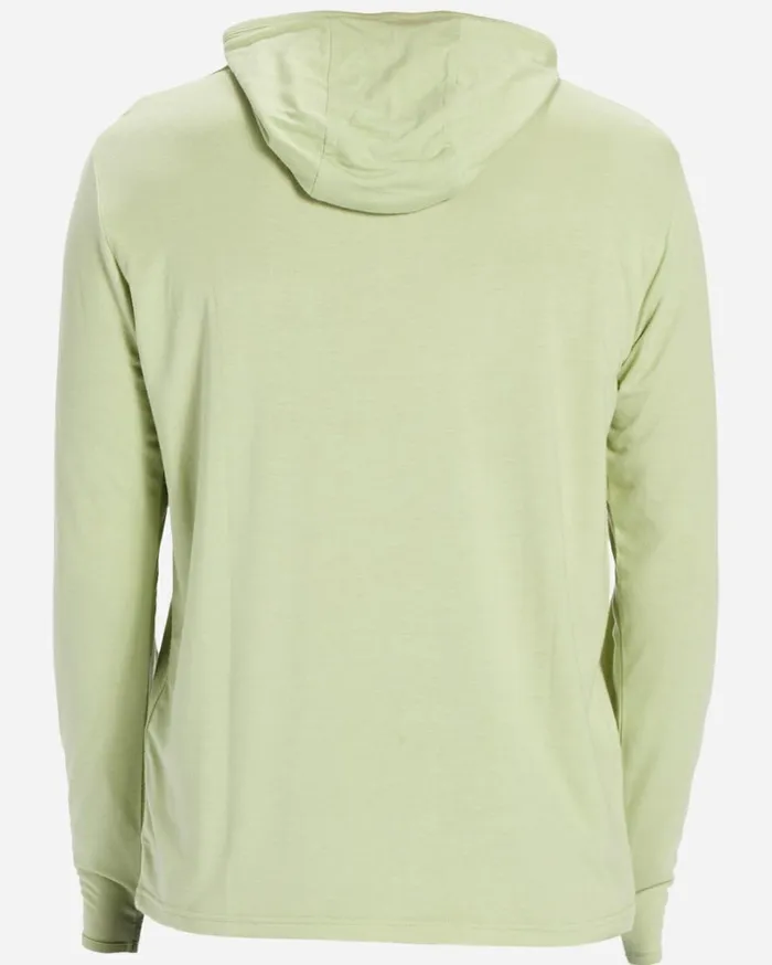 Eclipse Hooded Long Sleeve Surf TShirt Light Sage Men Billabong TShirts