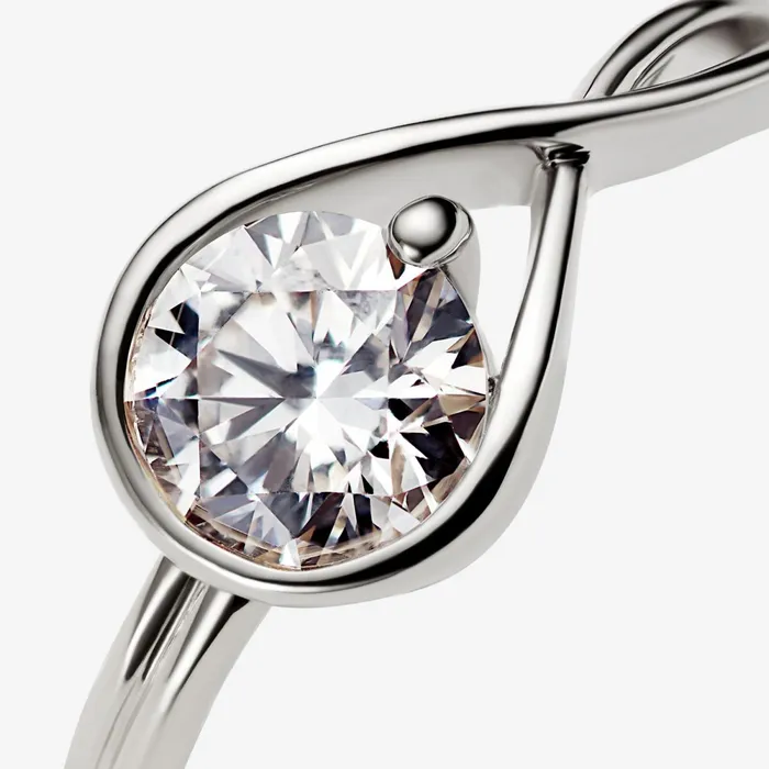 Engagement Rings Women Pandora Online Infinite 14k White Gold Labgrown Diamond Ring White Gold