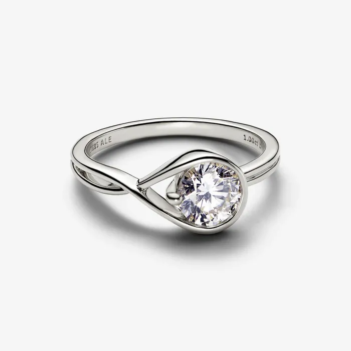 Engagement Rings Women Pandora Online Infinite 14k White Gold Labgrown Diamond Ring White Gold