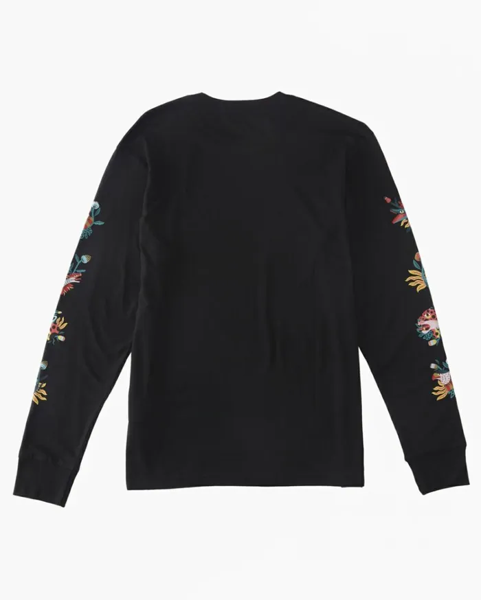 Fauna Long Sleeve TShirt Black Men Billabong TShirts