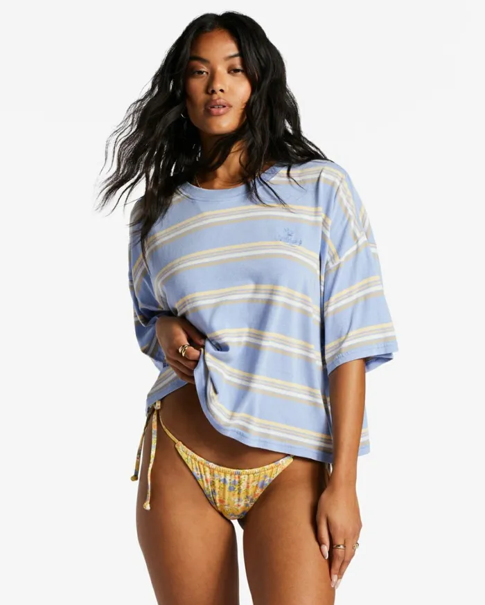 Feeling Free Boxy TShirt Outta The Blue Women Billabong Tops