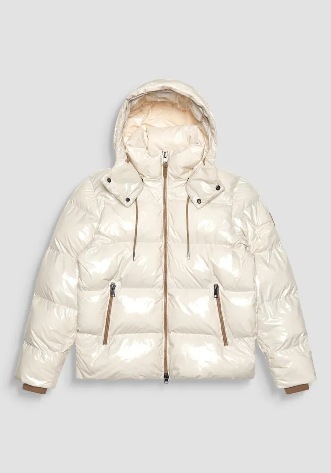 Field Jackets And Coats Men Antony Morato Relaxed Fit Glossy Down Jacket With Dupont Sorona Padding Paper