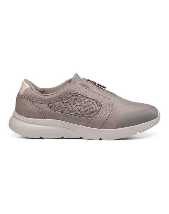 Fika Shoes Taupe Women Hotter Flat Shoes