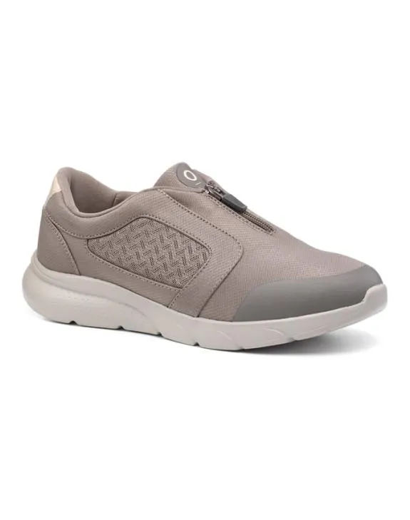 Fika Shoes Taupe Women Hotter Flat Shoes