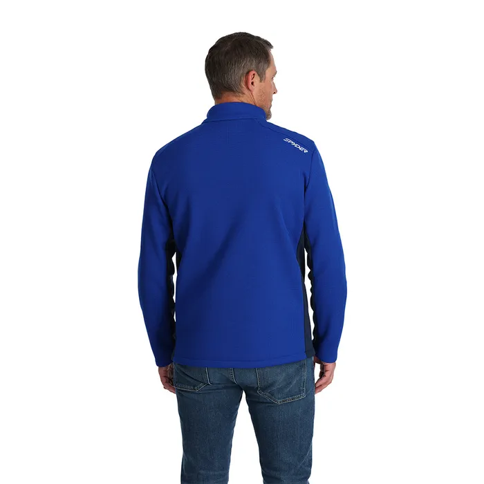 Fleece Mens Spyder Bandit Full Zip 8211 Electric Blue