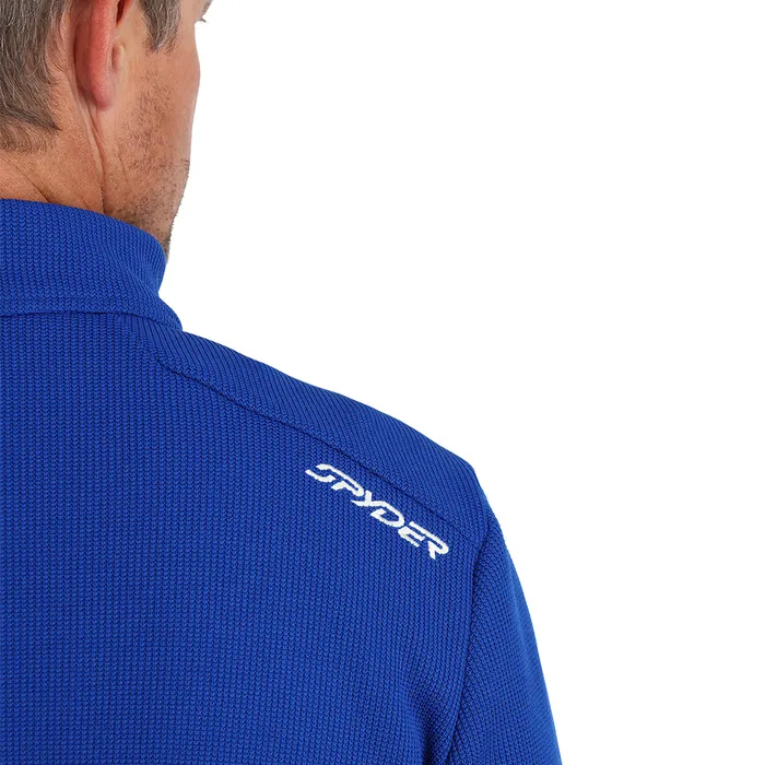 Fleece Mens Spyder Bandit Full Zip 8211 Electric Blue