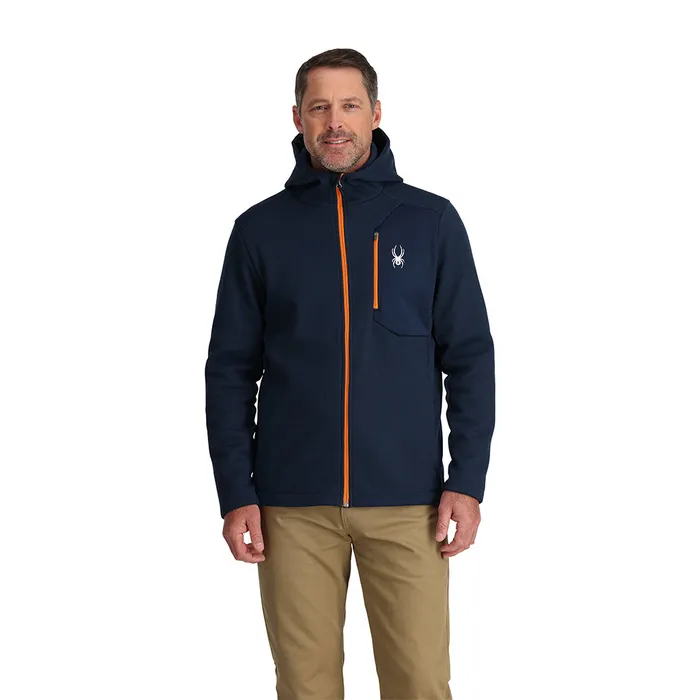 Fleece Mens Spyder Bandit Hooded 8211 True Navy
