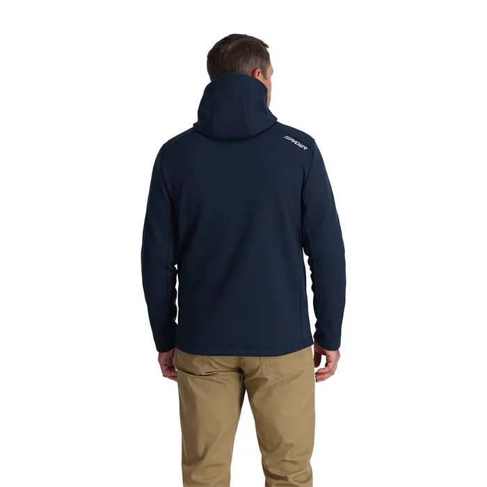 Fleece Mens Spyder Bandit Hooded 8211 True Navy