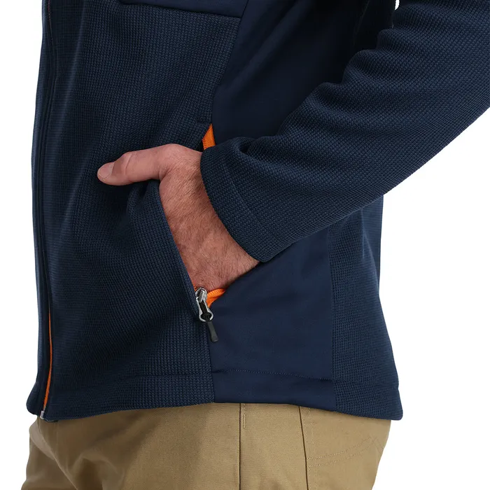 Fleece Mens Spyder Bandit Hooded 8211 True Navy