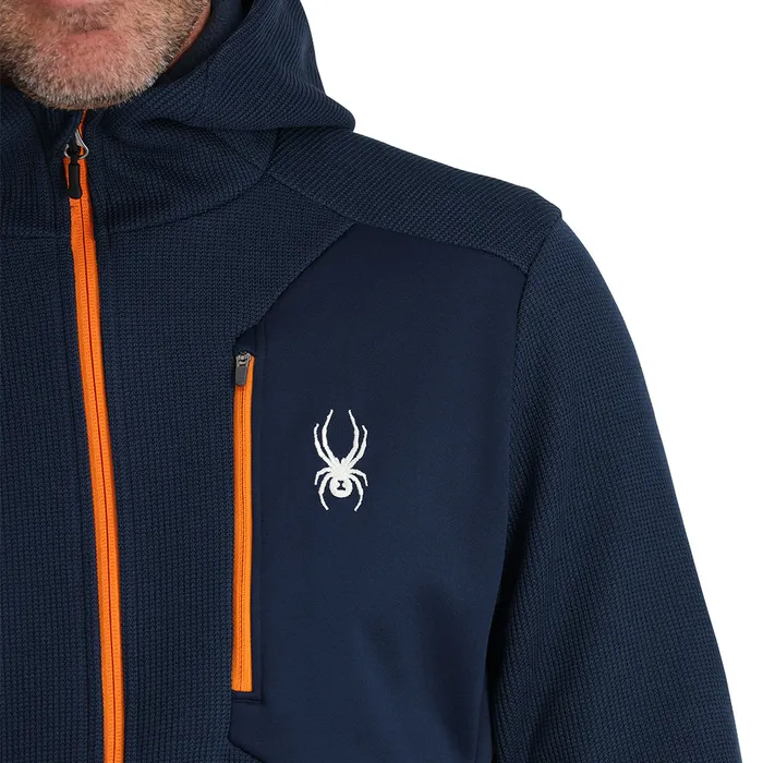 Fleece Mens Spyder Bandit Hooded 8211 True Navy