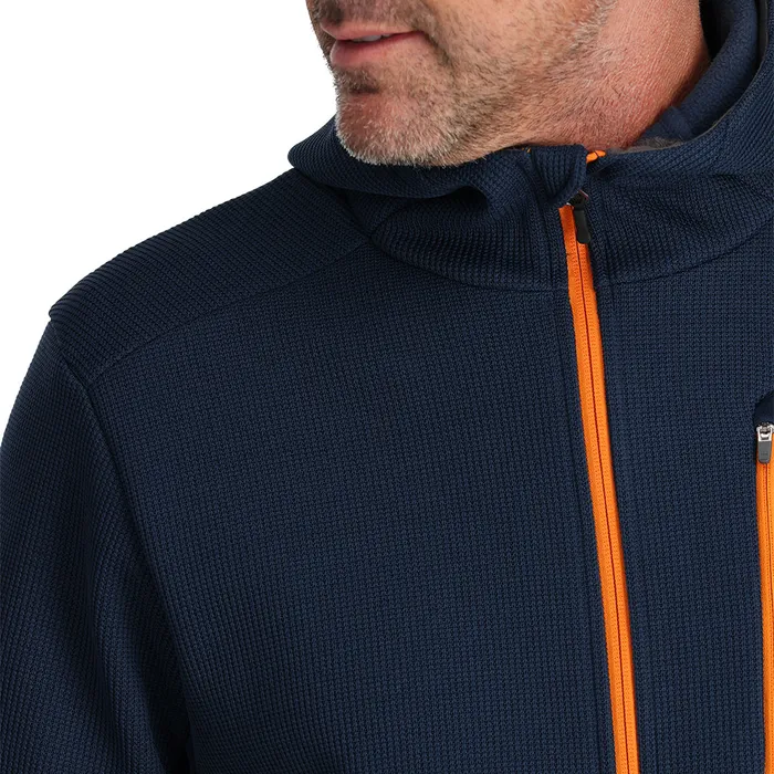 Fleece Mens Spyder Bandit Hooded 8211 True Navy