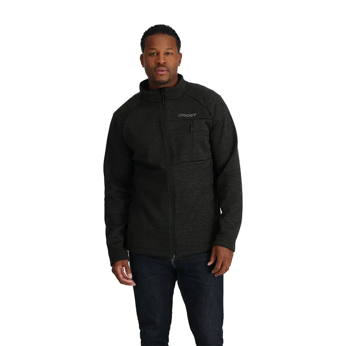 Fleece Mens Spyder Encore Full Zip 8211 Black