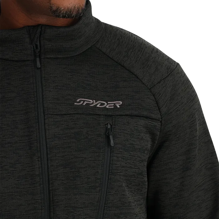 Fleece Mens Spyder Encore Full Zip 8211 Black