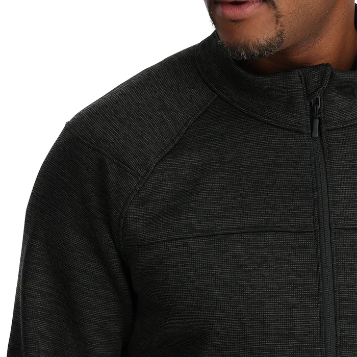 Fleece Mens Spyder Encore Half Zip 8211 Black