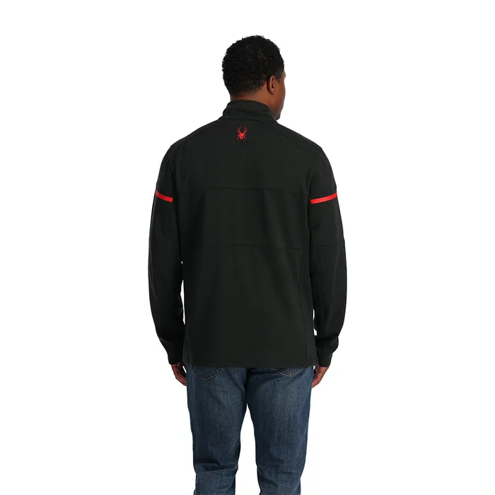 Fleece Mens Spyder Speed Fleece Full Zip 8211 Black