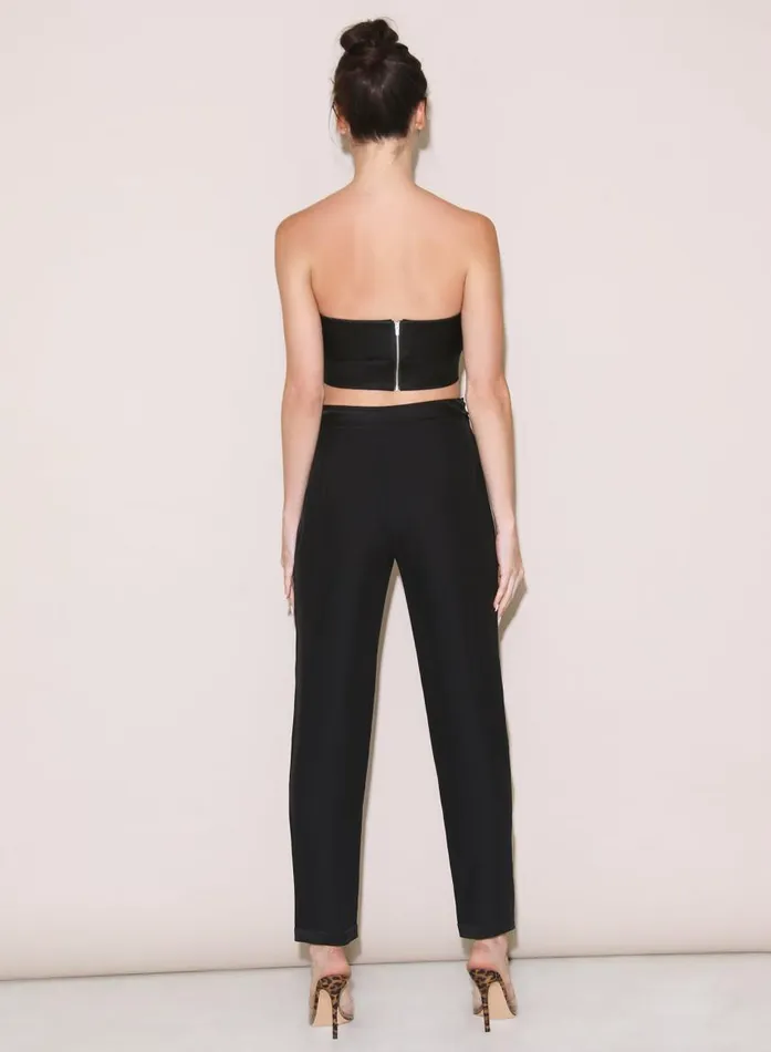 Fleur Du Mal Strapless Bras Women Strapless Top Black Fleur Du Mal Strapless Bras Women Strapless Top Black