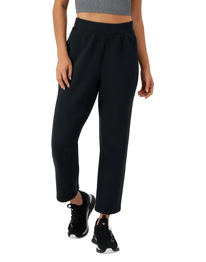 Flex Pants Debossed C Logo 27034 Black Women Champion Pants