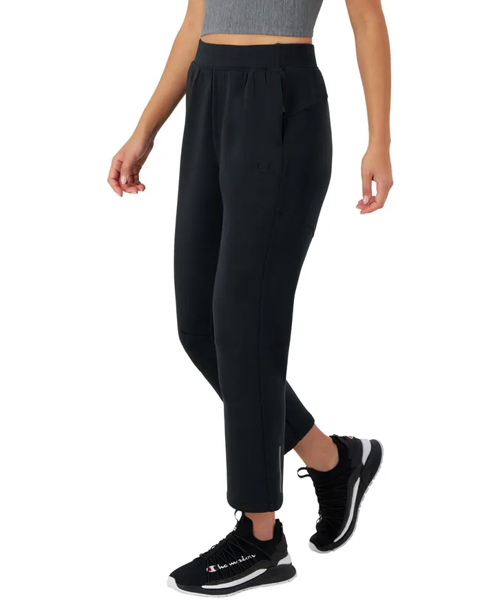Flex Pants Debossed C Logo 27034 Black Women Champion Pants