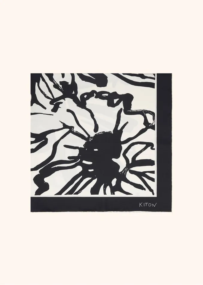FOULARD SILK Women Kiton ScarvesGlovesHats