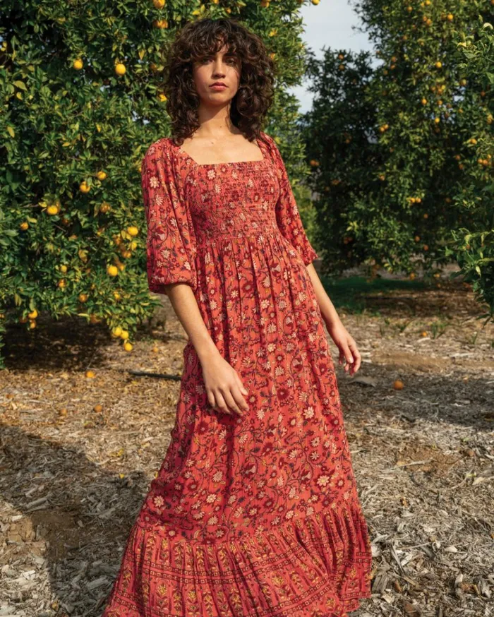 Full Bloom Dress Hibiscus Women Billabong Maxi Dresses