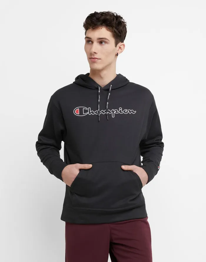 Game Day Hoodie C Logo Black Men Champion Hoodies and Sweatshirts